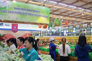 Hàng nông sản của các HTX tiêu thụ rộng rãi tại hệ thống Co.opmart