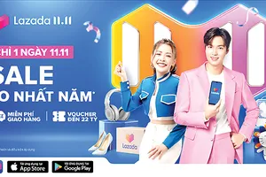 Lee Min Ho đồng hành Lazada trong Lễ hội mua sắm 11-11