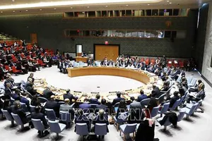 Một cuộc họp Hội đồng Bảo an LHQ. Ảnh: TTXVN