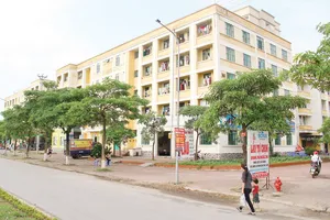 Nhà ở xã hội Đặng Xá (Gia Lâm), hình mẫu trong phát triển nhà ở xã hội của TP Hà Nội. Ảnh: VIẾT CHUNG