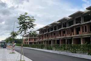 Green Star Sky Garden, dự án 110 căn biệt thự, quận 7 đang chờ thủ tục để hoàn tất việc xây dựng