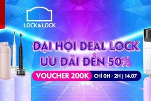 Ngàn ưu đãi bất ngờ từ đại tiệc Lock&Lock 14-7