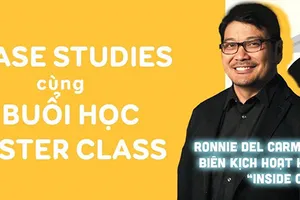 Ronnie del Carmen - biên kịch hoạt hình "Inside Out". Nguồn: Thethaovanhoa