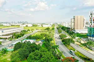 Khu công nghệ cao TPHCM tọa lạc tại TP Thủ Đức. Ảnh: HOÀNG HÙNG