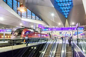 Một chuyến tàu đêm sắp khởi hành tại Vienna, Áo