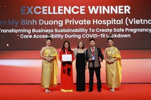 Bệnh viện Hoàn Mỹ Tư nhân Bình Dương nhận giải thưởng quốc tế HMA 2022