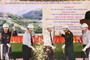 Khởi công xây dựng công trình Nhà tưởng niệm liệt sĩ tại Tiểu khu 67