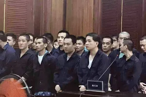 Các bị cáo trong ngày đầu xét xử tại phiên sơ thẩm