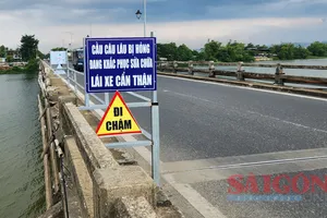 Cầu Câu Lâu cũ hiện nay đã xuống cấp trầm trọng