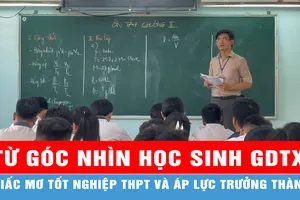 Kỳ thi THPT không chung vạch xuất phát