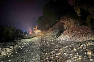 Đèo Đại Ninh và đèo Sông Pha đã cơ bản thông tuyến trở lại