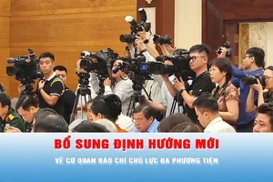 Bổ sung định hướng mới về cơ quan báo chí chủ lực đa phương tiện ở TPHCM và Hà Nội 