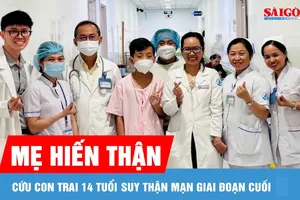 Bệnh viện Nhi đồng 1 thực hiện thành công ca ghép thận đầu tiên