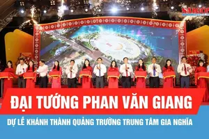 Lâm Đồng khánh thành Quảng trường trung tâm Gia Nghĩa