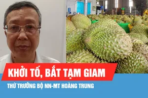Khởi tố, bắt tạm giam Thứ trưởng Bộ NN-MT Hoàng Trung về tội "Nhận hối lộ"
