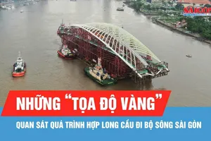 Ngày mai hợp long cầu đi bộ qua sông Sài Gòn: Những điều cần biết