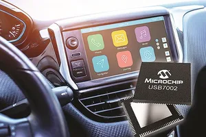 Vi mạch USB 3.1 SmartHub hỗ trợ Type-C™ đầu tiên đạt tiêu chuẩn dành cho ô tô