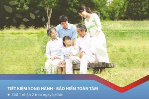 SCB đáp ứng đồng thời nhu cầu tiết kiệm  và tham gia bảo hiểm của khách hàng