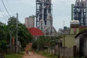 Xử phạt 110 triệu đồng nhà máy xi măng gây ô nhiễm