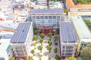 Năng lượng mặt trời áp mái tại trụ sở Cty Điện lực BR-VT