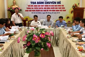 Quang cảnh buổi tọa đàm