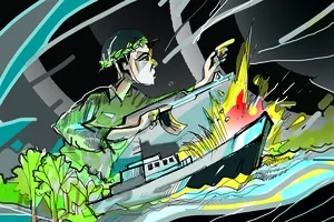 Trong bạt ngàn rừng đước, rừng bần…