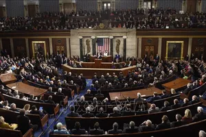 Toàn cảnh một phiên họp Quốc hội Mỹ ở Washington DC. Ảnh: AFP/TTXVN