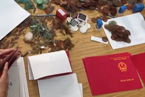 Tang vật thu giữ