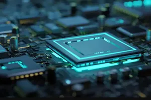 Ảnh minh họa chip ứng dụng công nghệ quang học. Ảnh: GETTY IMAGES