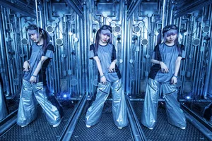 Thời trang cyber phổ biến trong giới trẻ ở Nhật Bản. Ảnh: AKIA ELECTRONICS