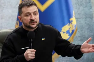 Tổng thống Ukraine Volodymyr Zelensky. Ảnh: CNN