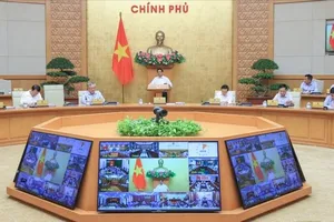 Thủ tướng chủ trì phiên họp Chính phủ với các địa phương