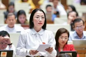 ĐB Quốc hội, bác sĩ Trần Khánh Thu (Thái Bình). Ảnh: QUANG PHÚC