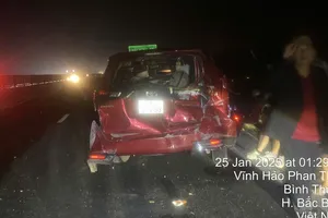 Hiện trường vụ tai nạn