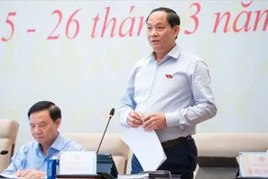 Phó Chủ tịch Quốc hội Trần Quang Phương phát biểu bế mạc hội nghị