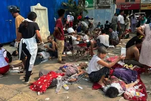 WHO: Cần gấp 8 triệu USD để ngăn dịch bệnh bùng phát tại Myanmar 