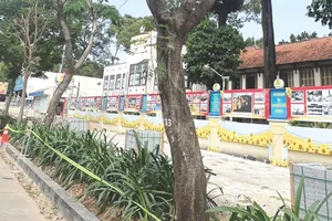 Chỉnh trang vỉa hè đường Nguyễn Thị Minh Khai (quận 1), 17 cây xanh bị ảnh hưởng