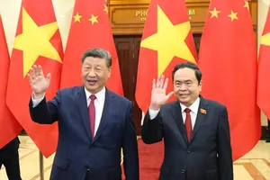 Chủ tịch Quốc hội Trần Thanh Mẫn hội kiến Tổng Bí thư, Chủ tịch nước Trung Quốc Tập Cận Bình