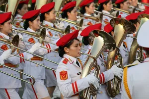 Các lực lượng quân đội sẽ tham gia Tổng hợp luyện diễu binh, diễu hành. Ảnh: DŨNG PHƯƠNG