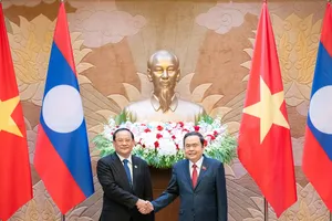 Quốc hội Việt Nam sẽ phối hợp chặt chẽ với Quốc hội Lào thúc đẩy hoàn thiện thể chế, chính sách