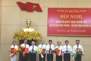 Hợp nhất Báo Quảng Nam và Đài Phát thanh - Truyền hình Quảng Nam
