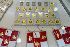 Chiều 7-5, giá vàng miếng SJC quay đầu giảm 1 triệu đồng/lượng