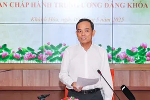 Đoàn công tác của Bộ Chính trị làm việc với Khánh Hòa và Ninh Thuận về việc hợp nhất