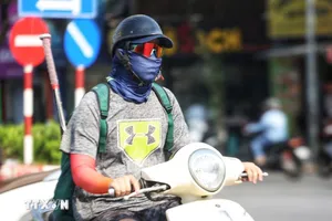 Hà Nội nhiệt độ gần 40 độ C