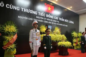 Trang nghiêm Lễ truy điệu nguyên Chủ tịch nước Trần Đức Lương