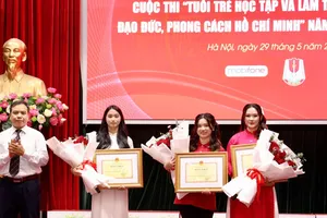 Các thí sinh đoạt giải nhất cuộc thi