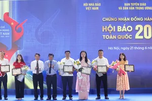122 giải thưởng được trao tại Hội Báo toàn quốc 2025. Ảnh: PHẠM HÙNG
