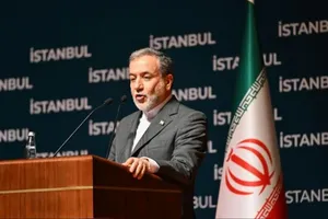 Ngoại trưởng Iran Abbas Araghchi. Ảnh: XINHUA 