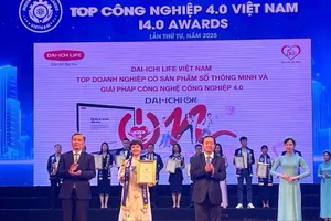Dai-ichi Life Việt Nam nhận giải thưởng Top Công nghiệp 4.0 Việt Nam năm 2025
