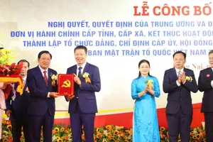 Công bố các quyết định nhân sự tỉnh Đồng Nai mới 